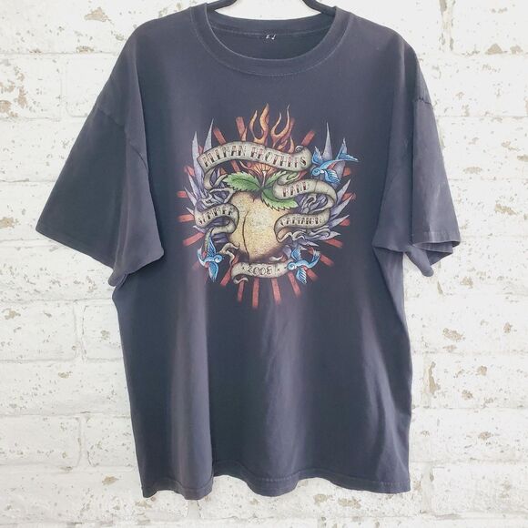 Source Unknown Other - Allman Brothers Band Concert Mens T-Shirt 2008 Summer Campaign Tour Graphic Tee